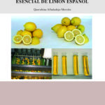 Aportación a la monografía de normalización del aceite esencial de limón español
