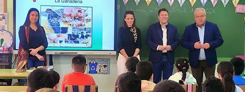 La Comunidad acerca la ganadería a más de 1.100 escolares a través del cómic para fomentar el relevo generacional